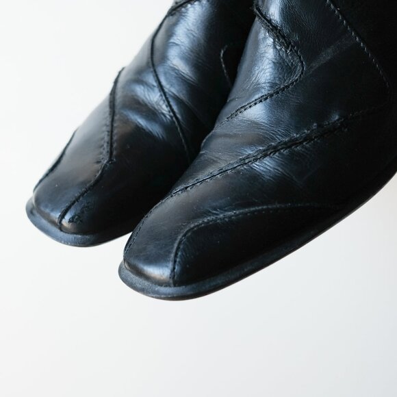 Vintage Chelsea Boots (zipper, stitching, Italian made, size 36.5) - Picture 4 of 6